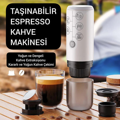 Taşınabilir Espresso Kahve Makinesi